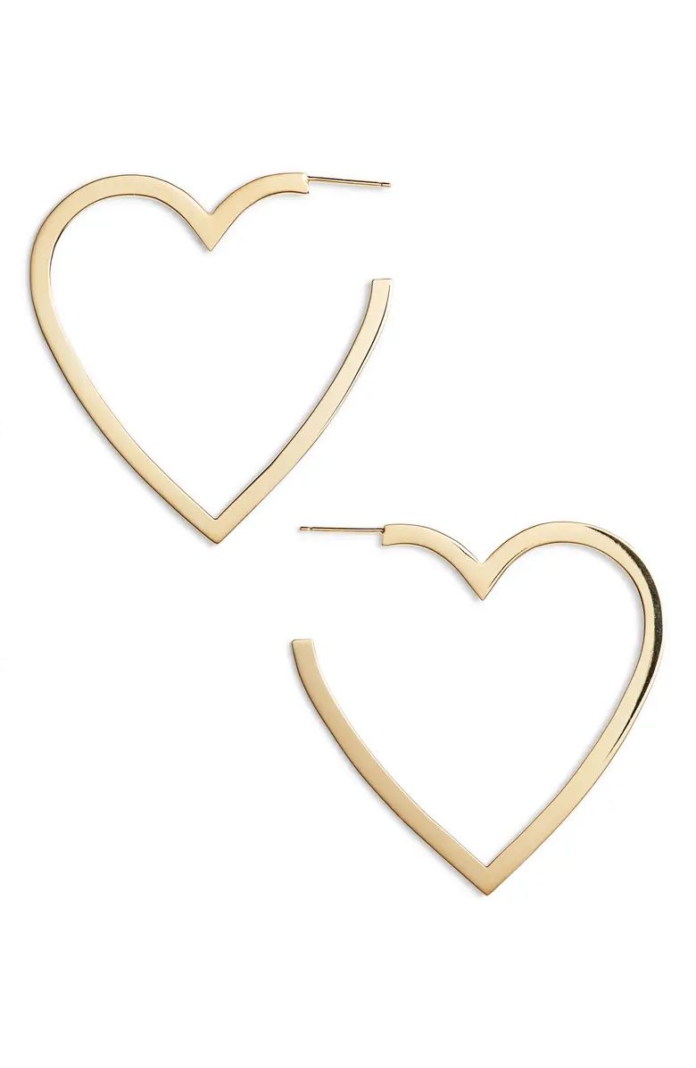 Larissa Medium Open Heart Earrings | Nordstrom