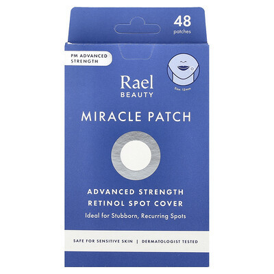 Rael, Miracle Patch, Advanced Strength Retinol Spot Cover, 48 Patches | iHerb
