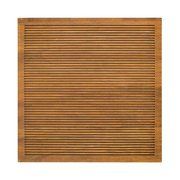 14"x 14" Wood Letter Board Brown - Threshold™ | Target