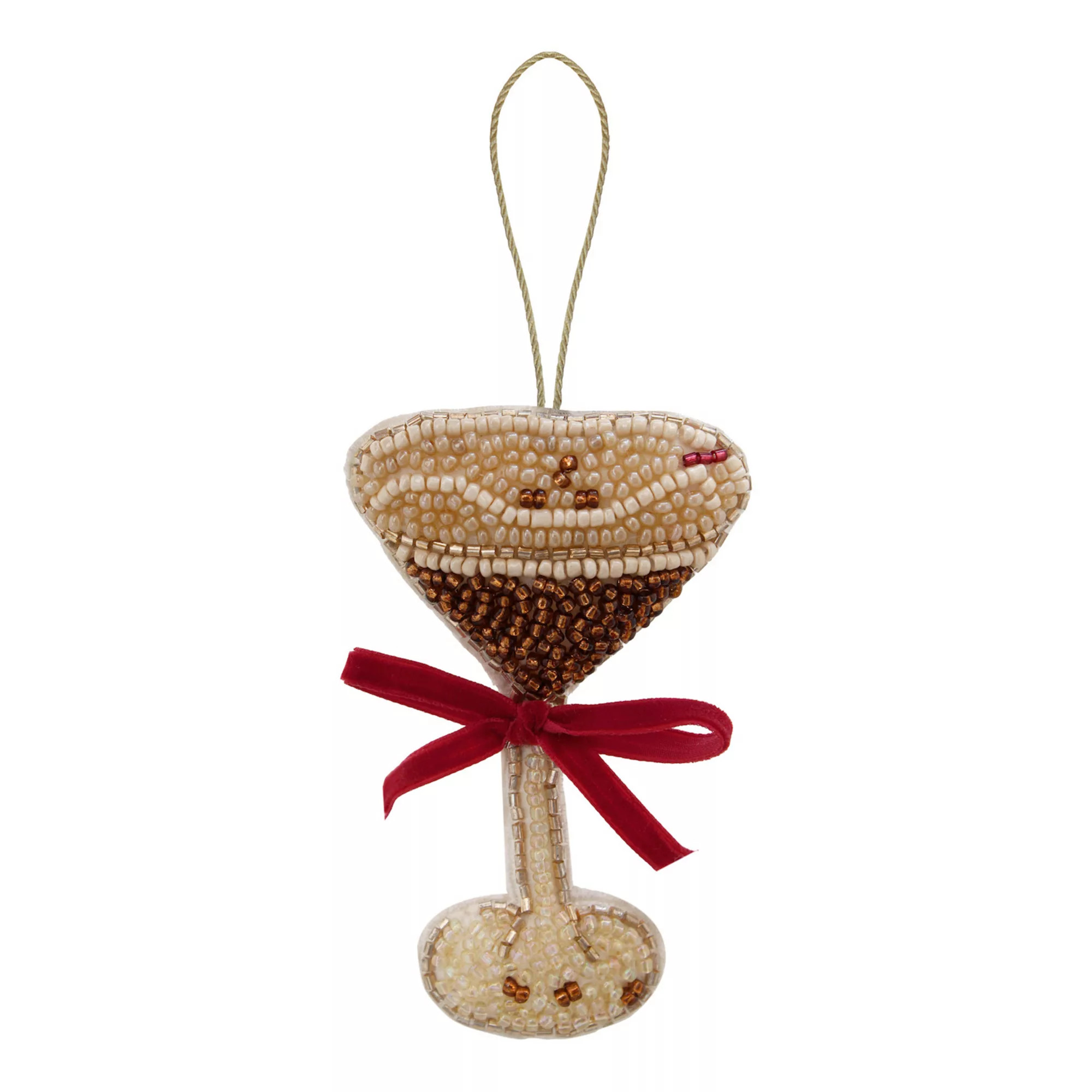 St. Nicholas Square® Espresso Martini Beaded Christmas Ornament | Kohl's