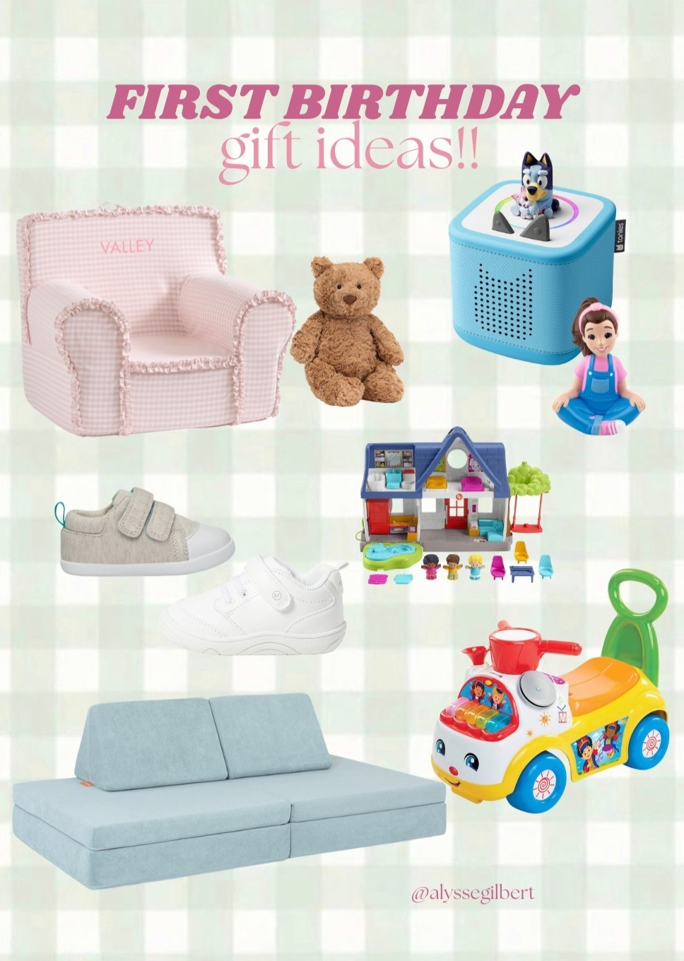 First birthday gift ideas👶🏼🎂🥳

One year old// gift guide// baby gifts

#LTKKids #LTKBaby #LTKmomlife