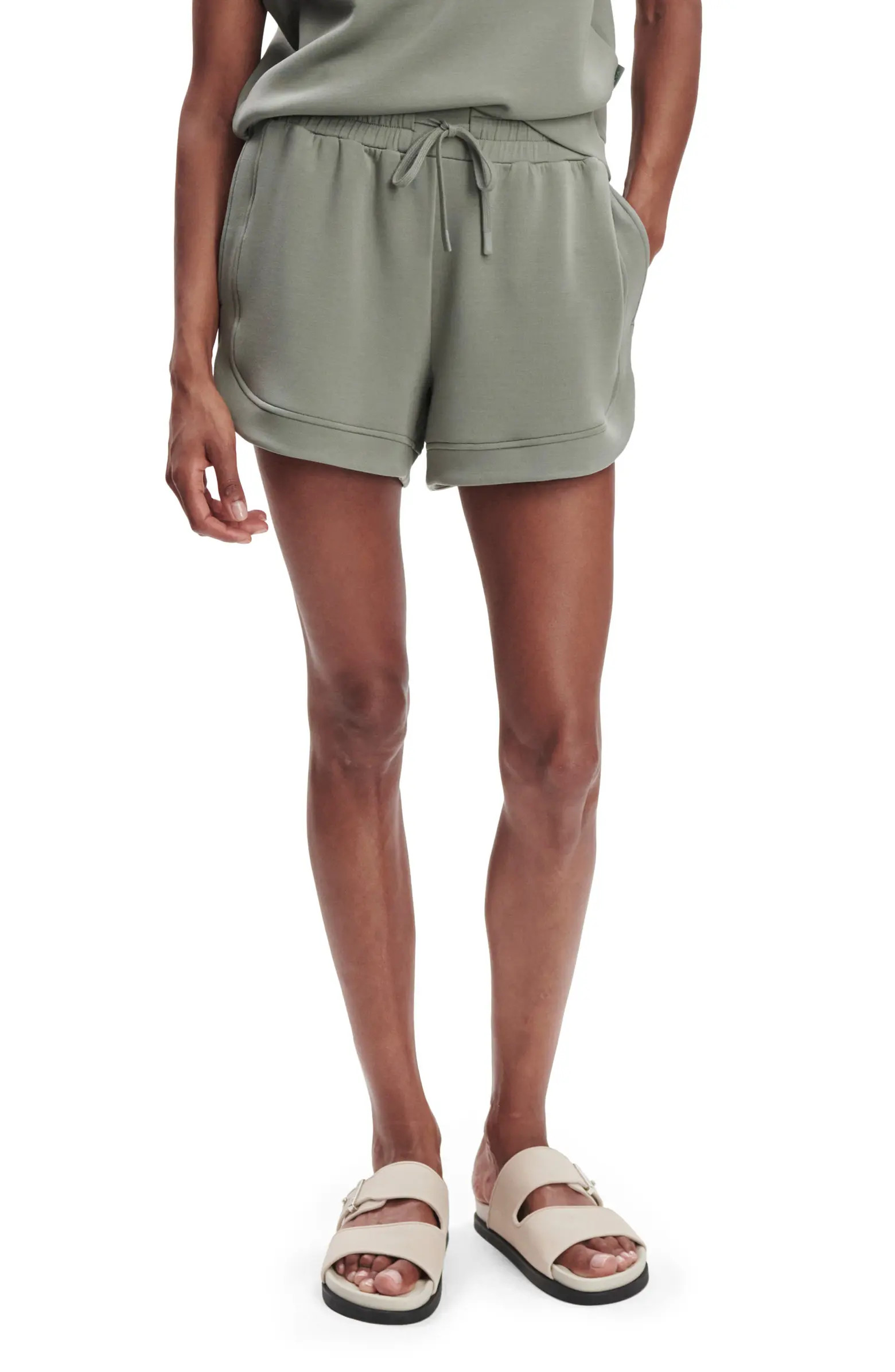 Ollie High Waist Sweat Shorts | Nordstrom