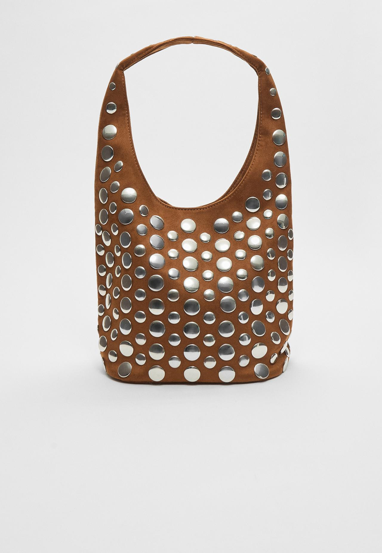 Studded shoulder bag | Stradivarius (UK)