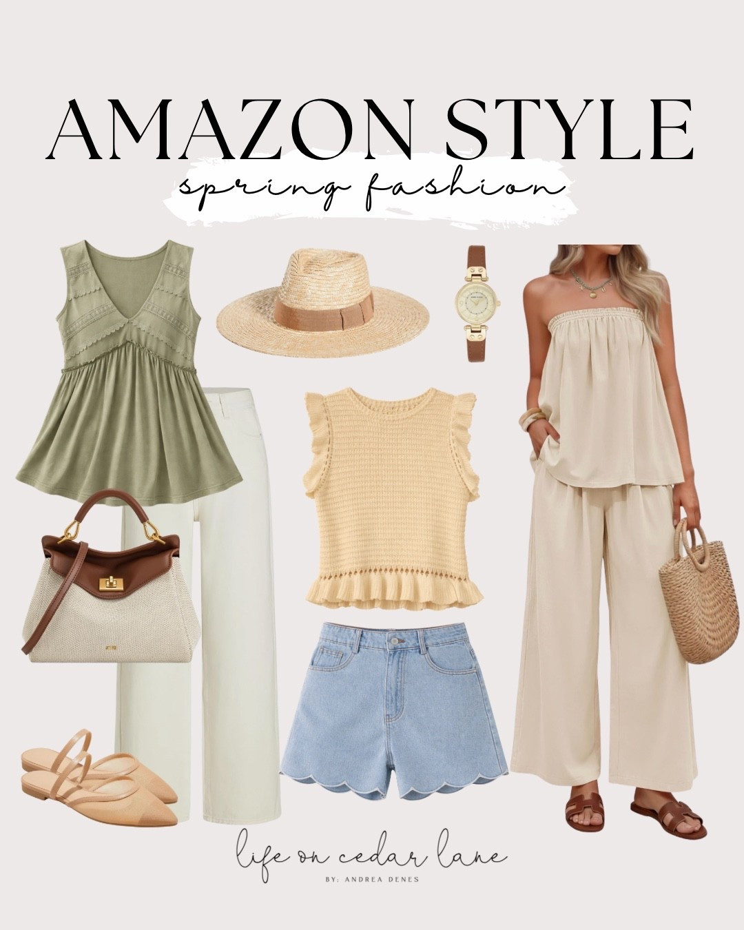Spring wardrobe essentials from Amazon that are perfect for any occasion! #springstyle #amazonstyle

#LTKspring #LTKSaleAlert #LTKspringtrends