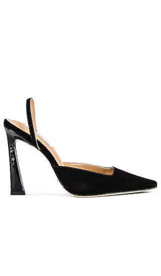 Slingback Heel in Black Suede | Revolve Clothing (Global)