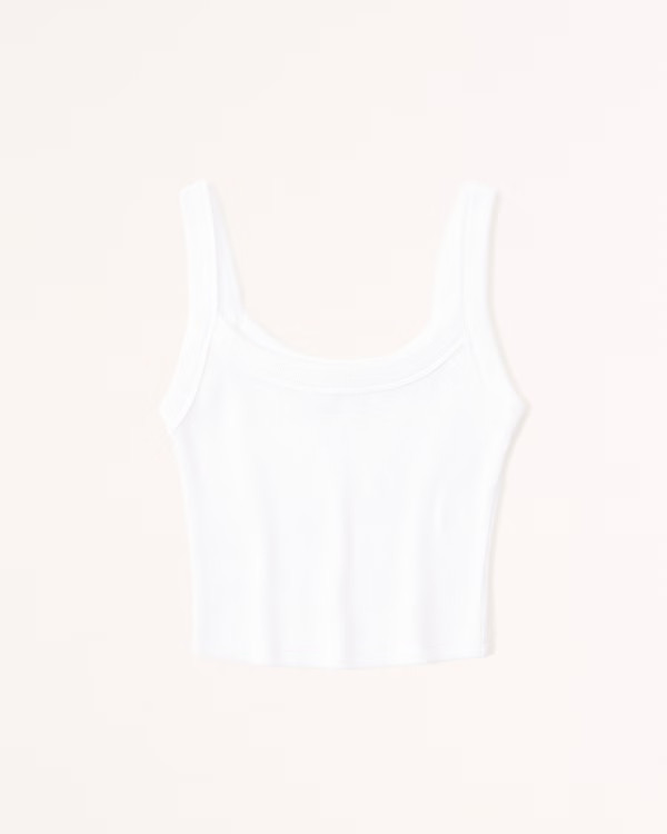 Essential Rib 90s Tank | Abercrombie & Fitch (US)