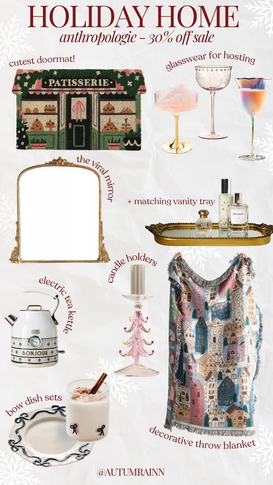 holiday home gifts from anthropologie - 30% off 💌

#LTKCyberWeek #LTKGiftGuide #LTKHoliday