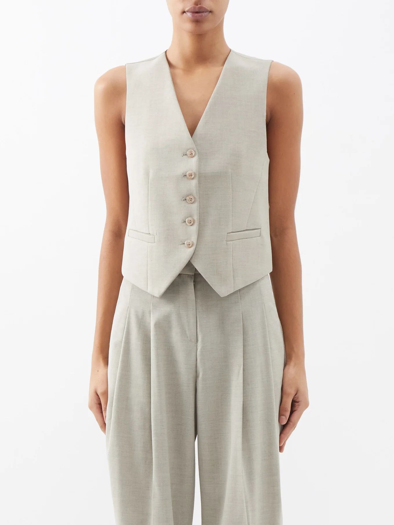Gelso tailored waistcoat | Matches (UK)