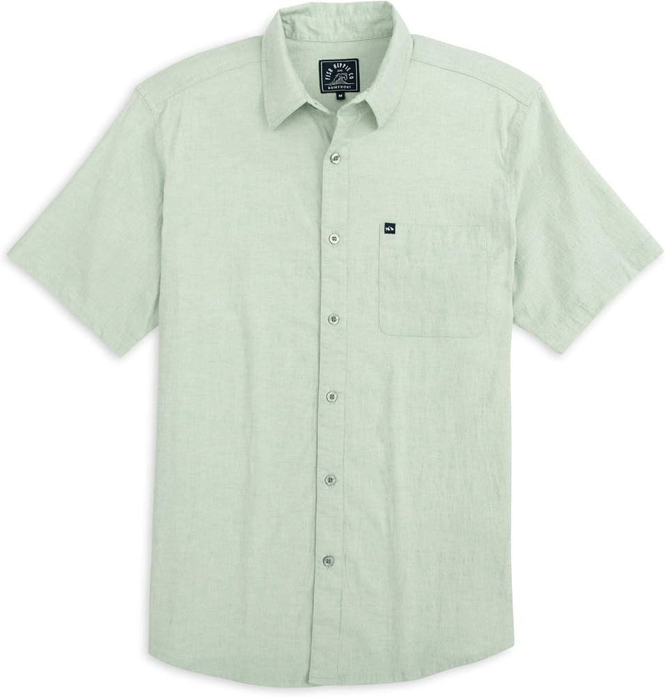 Fish Hippie Rumfront Short Sleeve Shirt | Amazon (US)