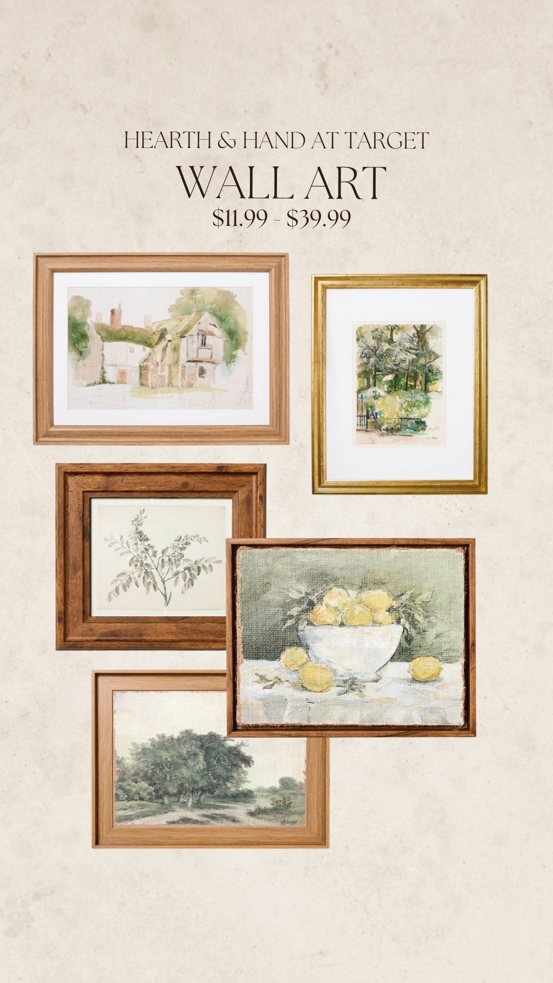 New Hearth and Hand artwork from Target — all under $40!

Affordable wall art
Art for the kitchen


#LTKHome #LTKFindsUnder50