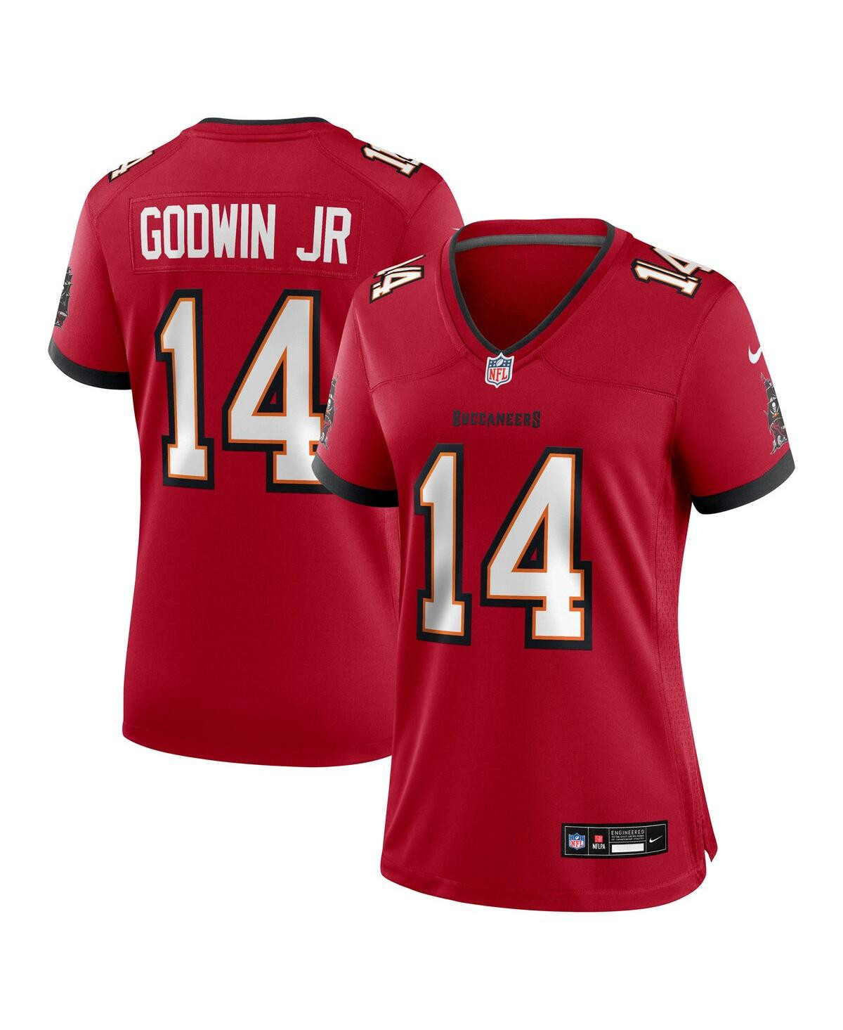 Nike Women's Chris Godwin Jr. Red Tampa Bay Buccaneers Game Player Jersey - Red | Macy's