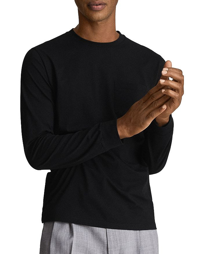 REISS Bruno Long Sleeve Tee Men - Bloomingdale's | Bloomingdale's (US)
