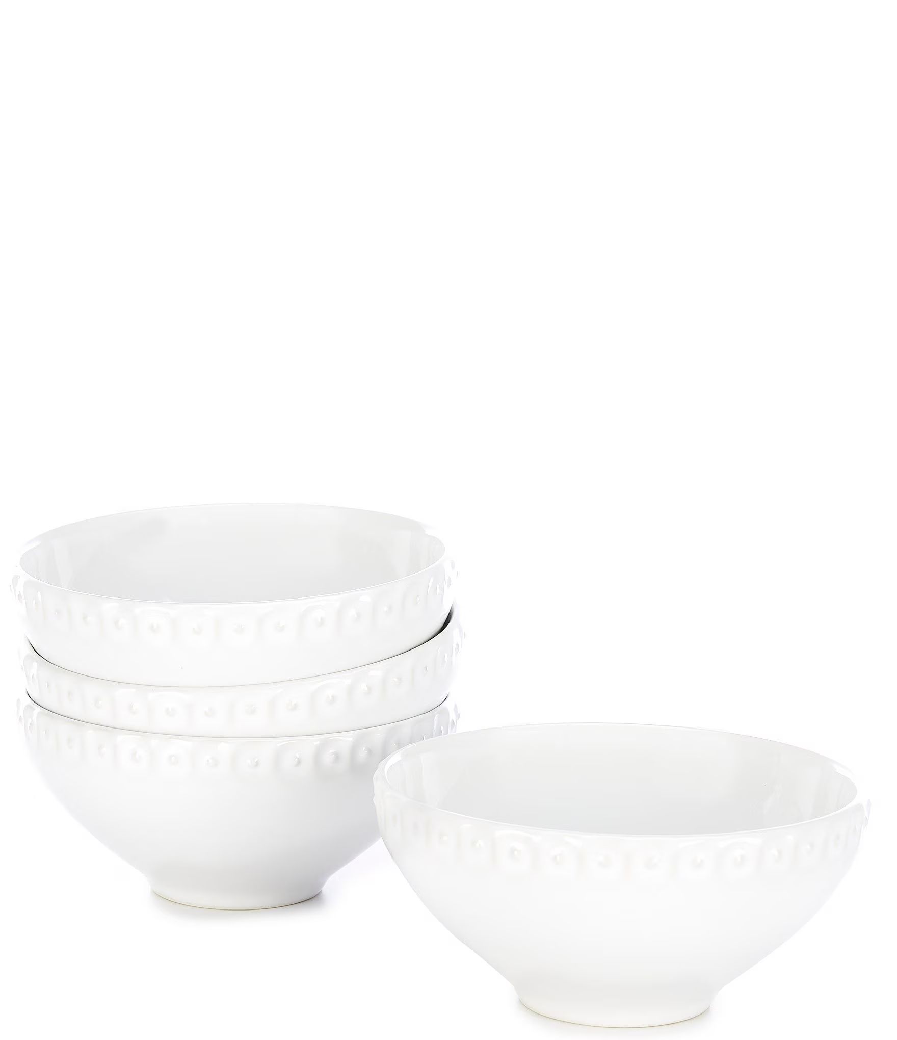 Alexa Collection Small Glazed Cereal Bowls, Set of 4 | Dillard's