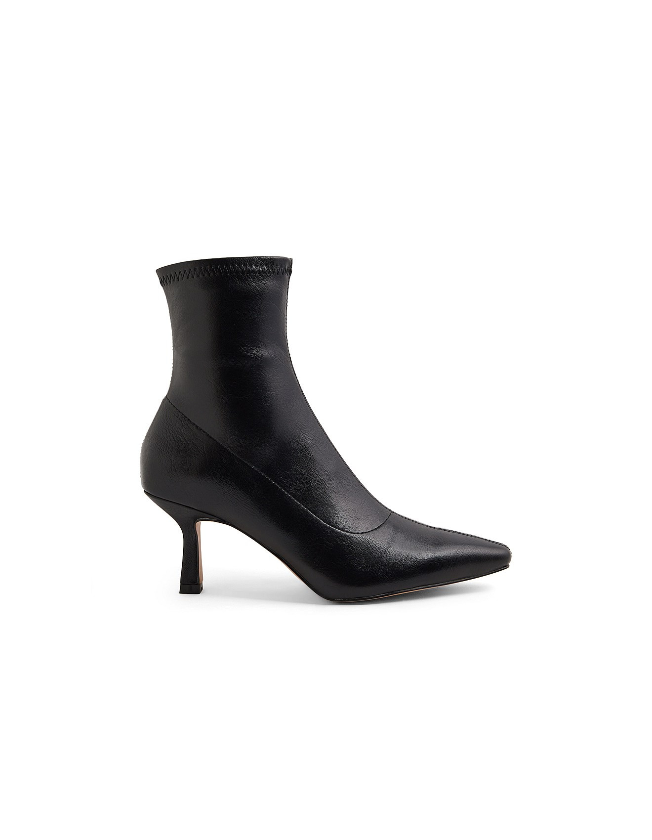 Audry Black Tumble Ankle Boots | David Jones (Australia & New Zealand)