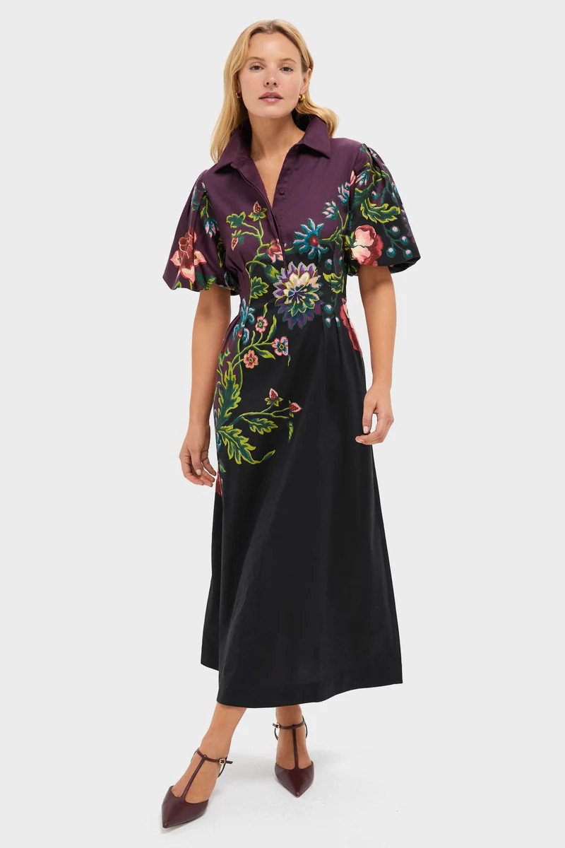 Winetasting Eyelet Delaney Dress | Tuckernuck (US)