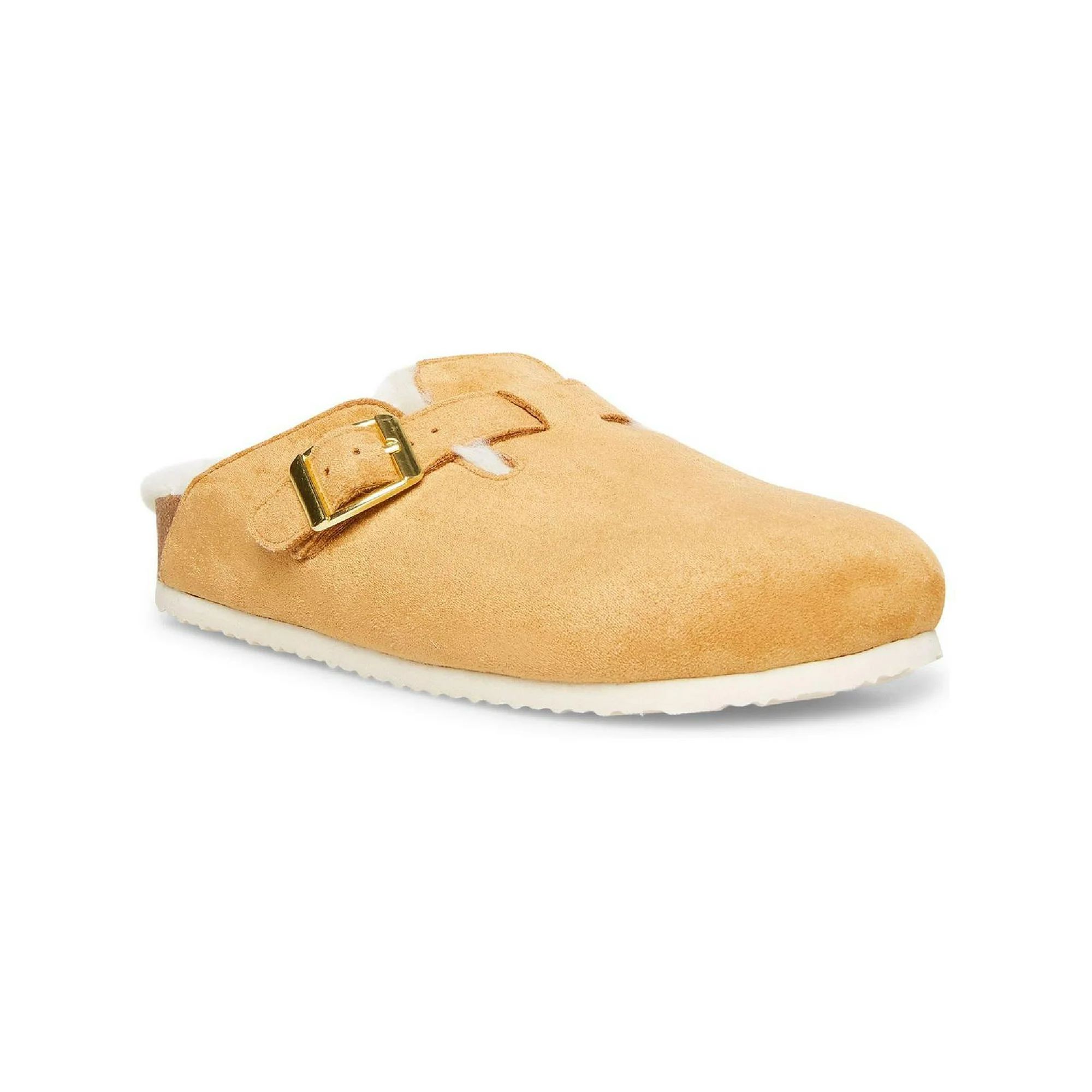 Madden Girl Womens Prance-F  Faux Fur/Suede Slide On Slip-On Shoes | Walmart (US)