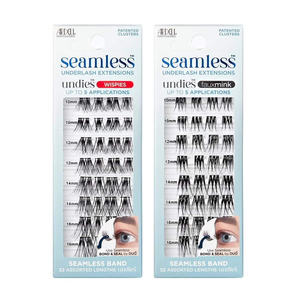 Ardell Seamless Extensions Refill Kit, Wispies And FauxMink Combo Pack, 32 Assorted Lengths False... | Amazon (US)
