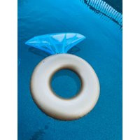 Inflatable Diamond Ring Pool Float - Bride To Be | Bachelorette Party She Said Yes Bach Engagement D | Etsy (US)