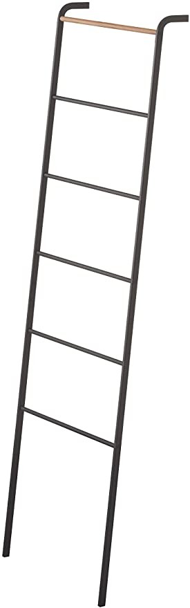 YAMAZAKI home Leaning Ladder Rack, Black | Amazon (US)