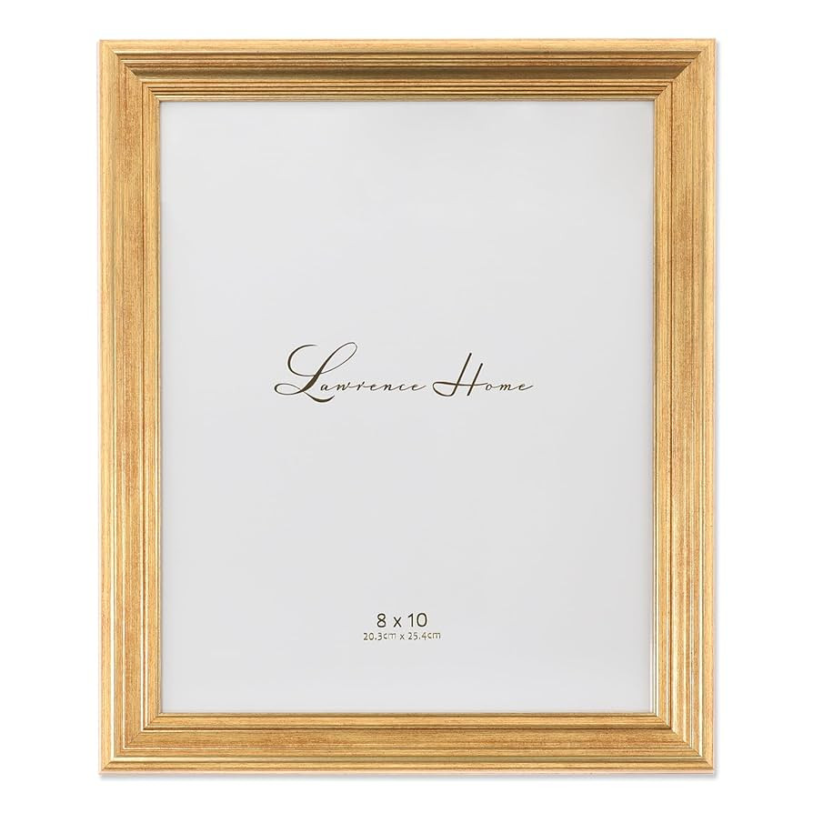 Lawrence Frames 536280 Sutter Gold 8x10 Picture Frame | Amazon (US)