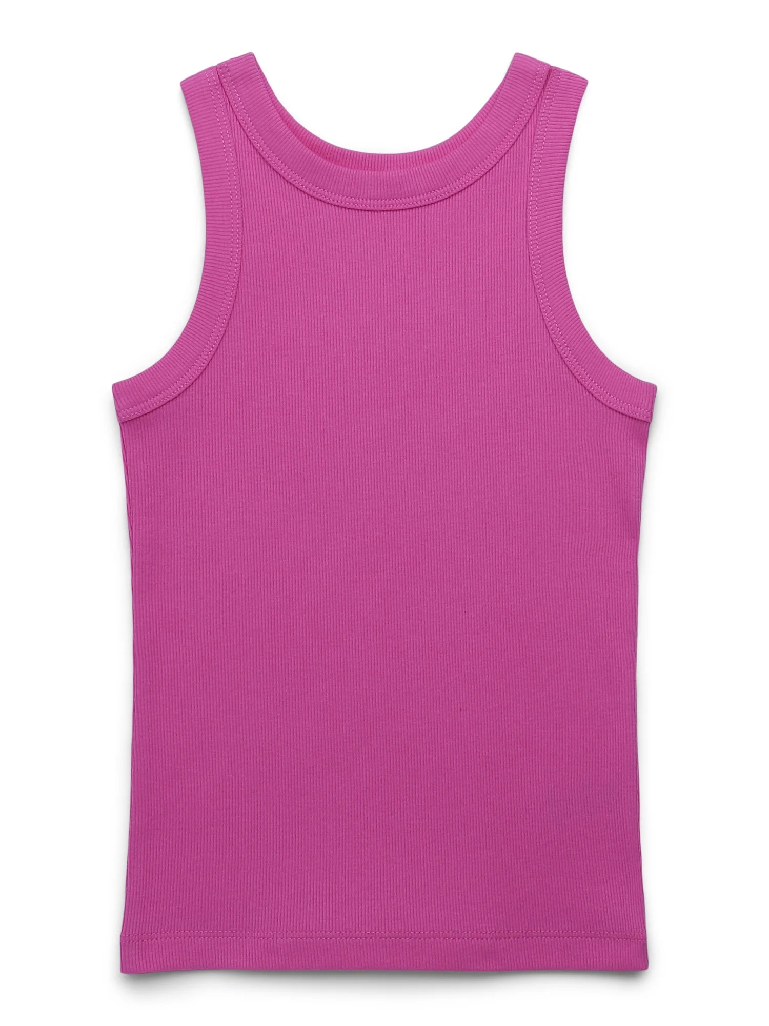 Wonder Nation Girls Kid Tough Ribbed Tank Top, Sizes 4-18 & Plus | Walmart (US)