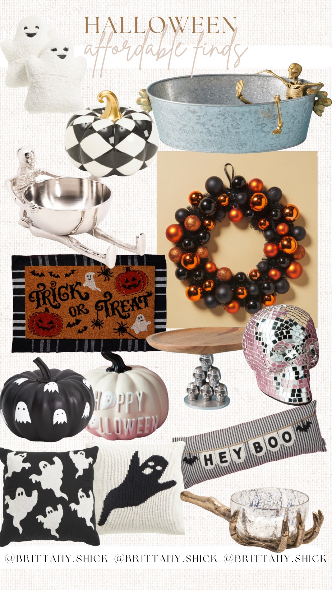 Halloween affordable finds
Home decor skull pumpkin entertaining ghost door mat Mackenzie Childs dupe
Tj maxx home goods HomeGoods Marshalls viral ghost knit pillows kids room playroom

#LTKhome #LTKunder50 #LTKSeasonal