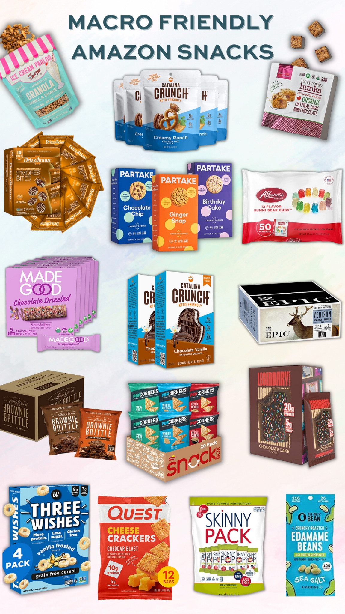 16 snack options for summer to help you stay on track! 

#LTKSeasonal #LTKunder100 #LTKFind