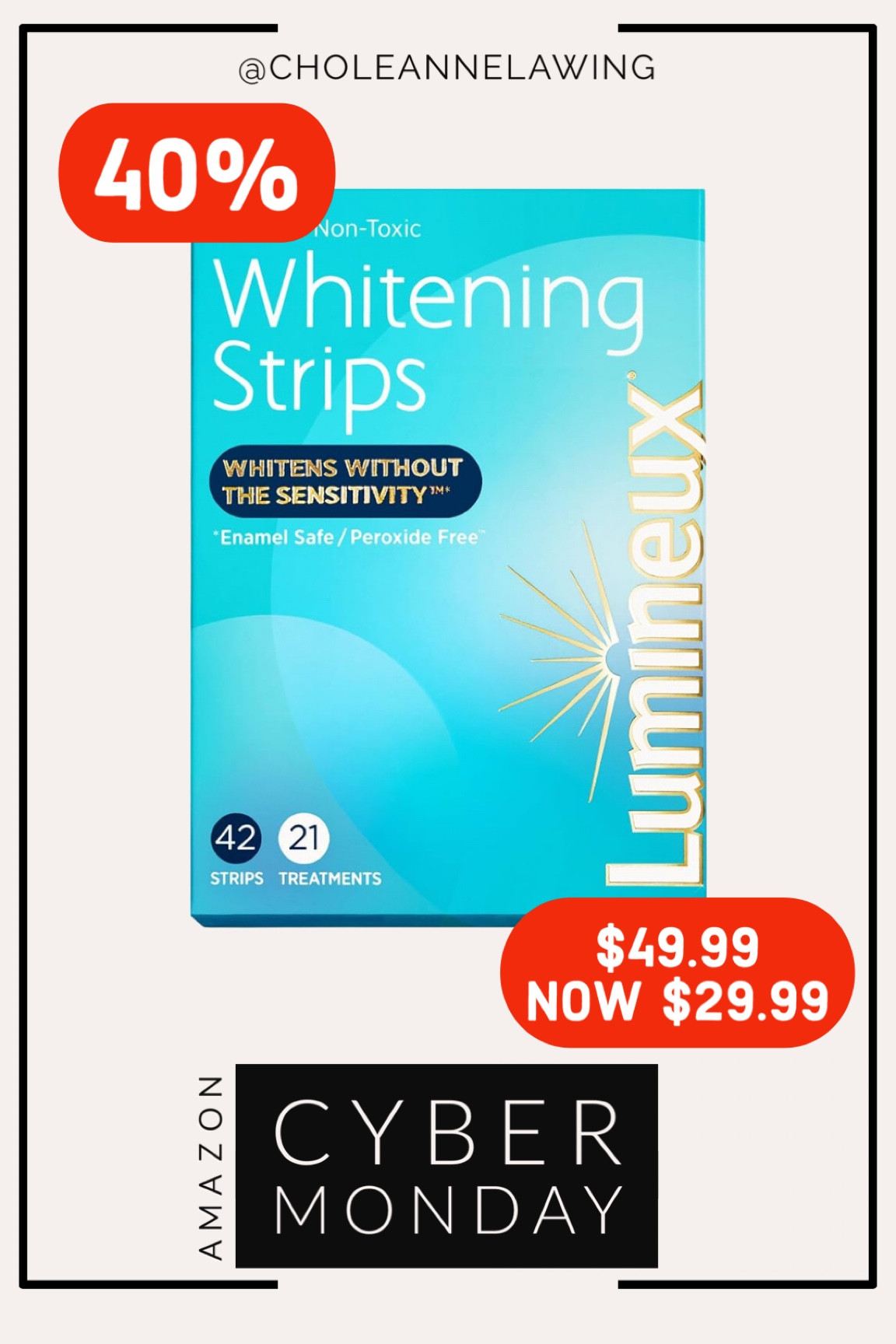 Amazon find. Lumineux whitening strips. Beauty. Natural teeth whitening. Stocking stuffers. 

#LTKGiftGuide #LTKBeauty #LTKCyberWeek