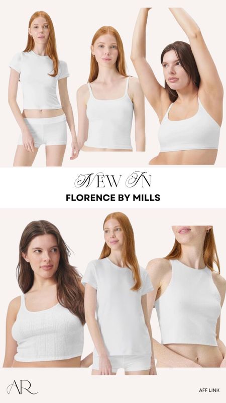New in from Florence by Mills!

White bralette, white tank top, summer fashion, light weight top, Amazon fashion 

#LTKStyleTip #LTKFindsUnder50 #LTKMidsize