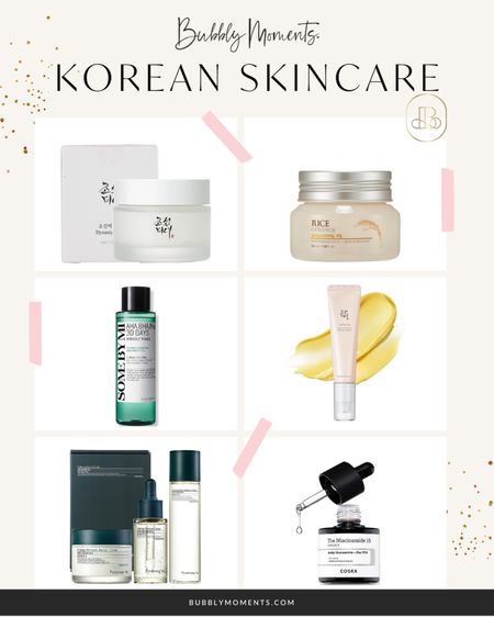 Unveil the transformative power of Korean skincare with our curated selection of top-rated products. Known for their meticulous approach to beauty, Korean skincare combines traditional wisdom with cutting-edge science to deliver unparalleled results. From deeply nourishing creams and brightening serums to effective exfoliators and revitalizing masks, each item is crafted to enhance your skin’s natural beauty and health. Embrace the Korean beauty routine and experience the glow of radiant, youthful skin.

#KBeauty #SkincareRoutine #RadiantSkin #GlowUp #BeautyInnovation

#LTKitbag #LTKsalealert #LTKbeauty