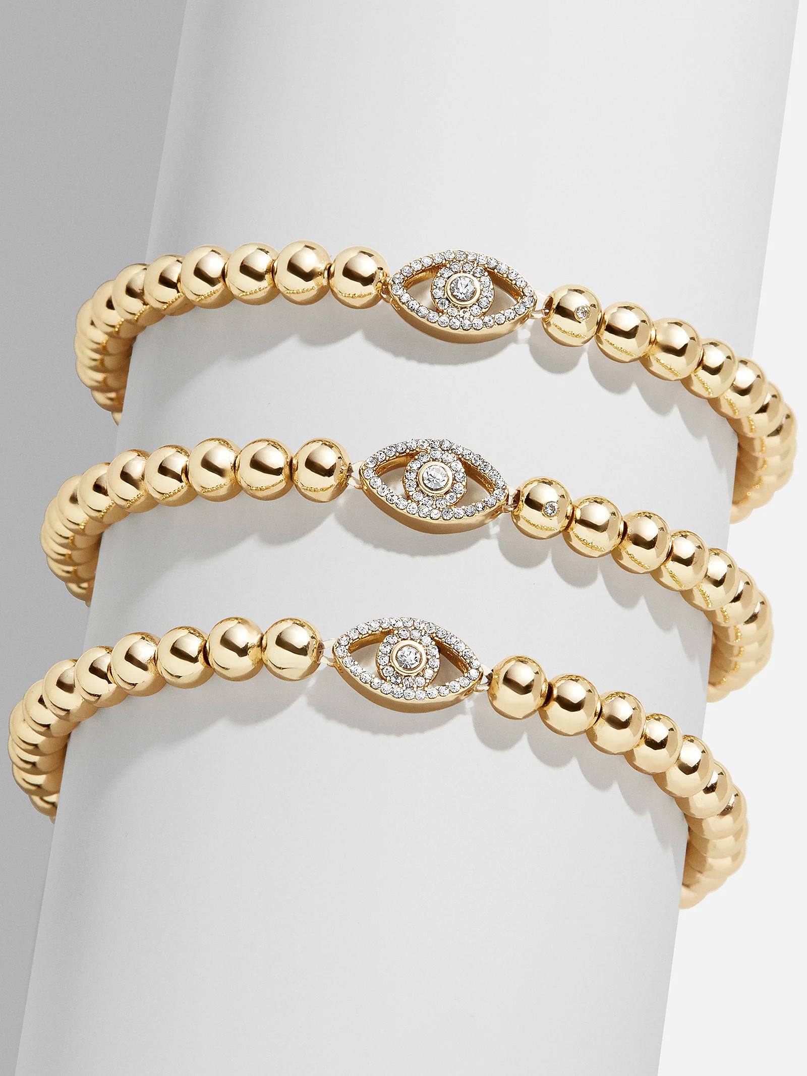 Pavé Evil Eye Pisa Bracelet | BaubleBar (US)