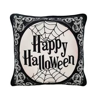 Happy Halloween Spider Web Throw Pillow by Ashland® | Michaels Stores