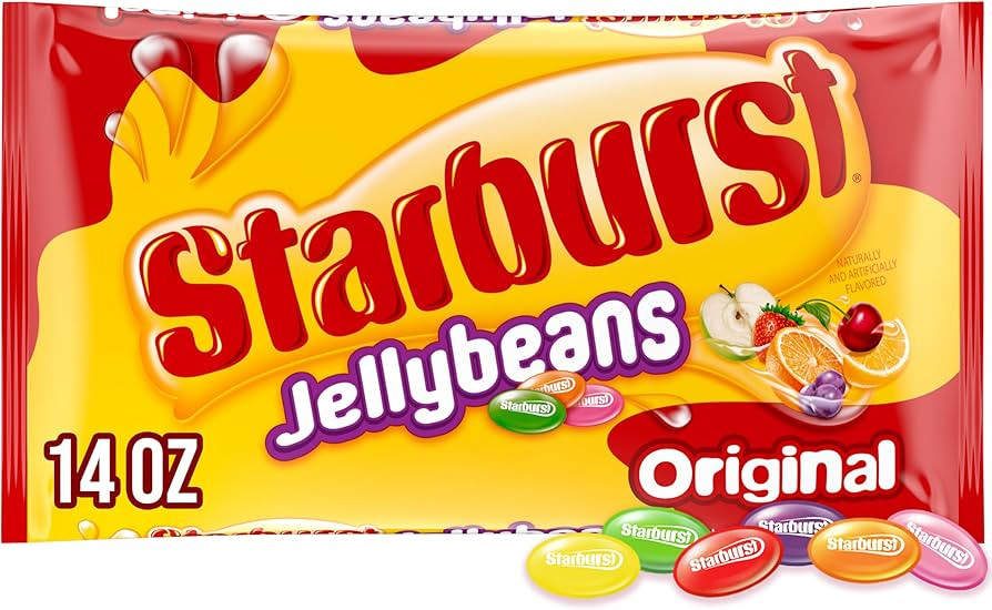 STARBURST Original Easter Jelly Beans Chewy Candy, 14 oz Bag | Amazon (US)