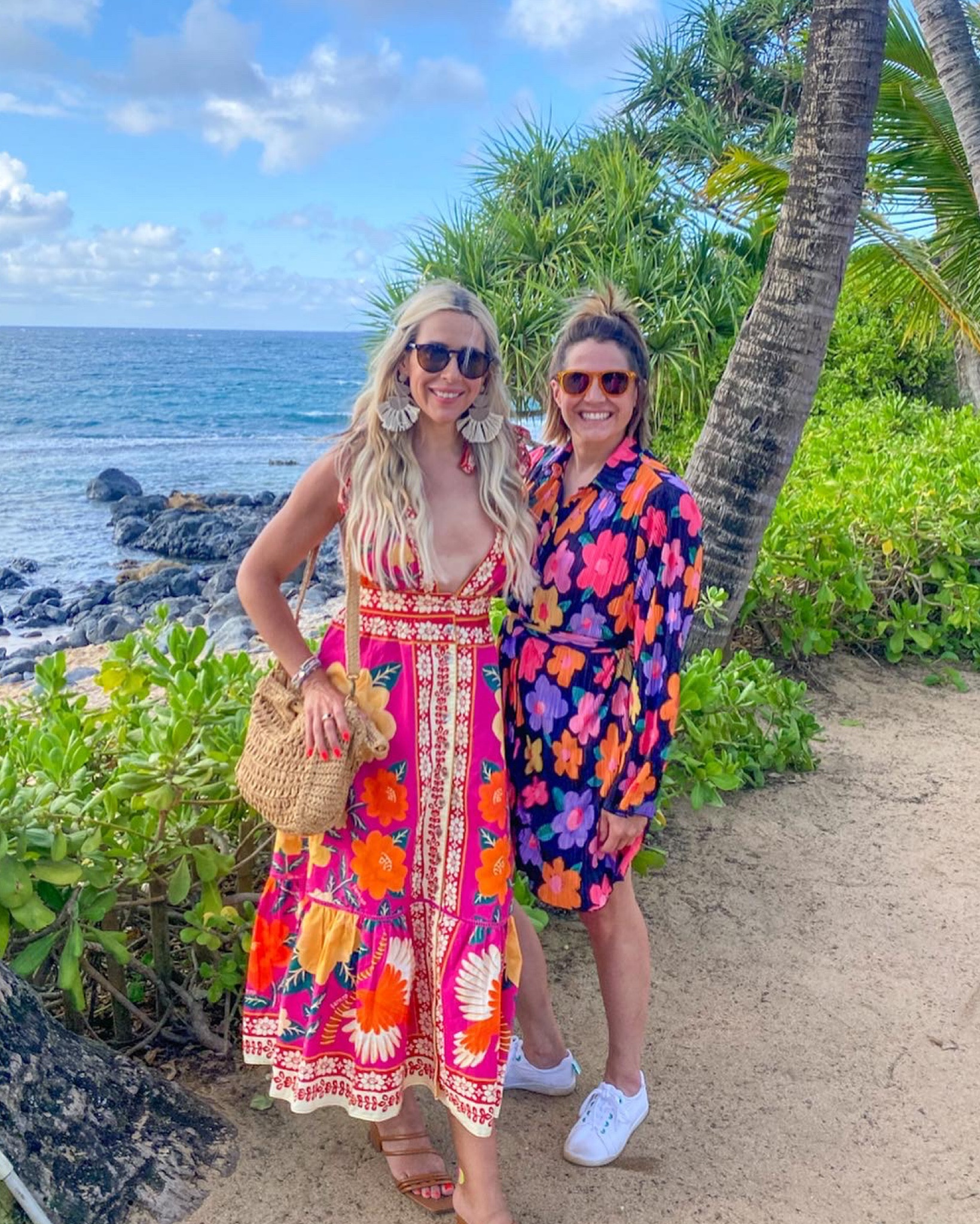 Both of these dresses are perfect for your next Vacation! Sadly mine is almost sold out so you better hurry ! True to size although it is a little tighter below breast near ribcage. Has adjustable tie straps💕

#LTKwedding #LTKsalealert #LTKtravel