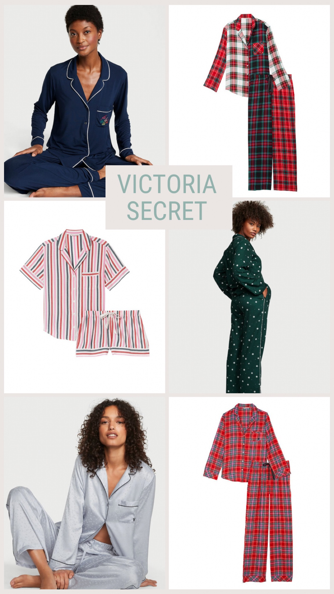 Victoria Secret holiday pajamas♥️🎄

#LTKGiftGuide #LTKHoliday #LTKHolidaySale
