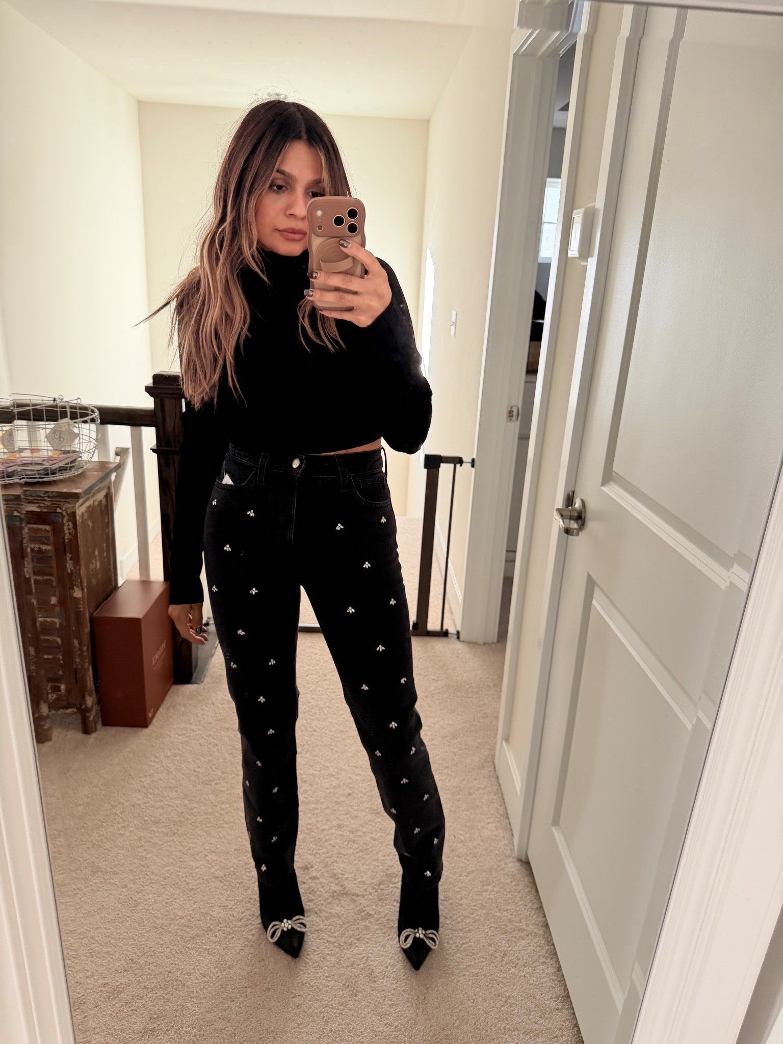 Obsessed with these pants 
Adorable for the holiday season 
And are on sale ! 

#LTKStyleTip #LTKHoliday #LTKSeasonal