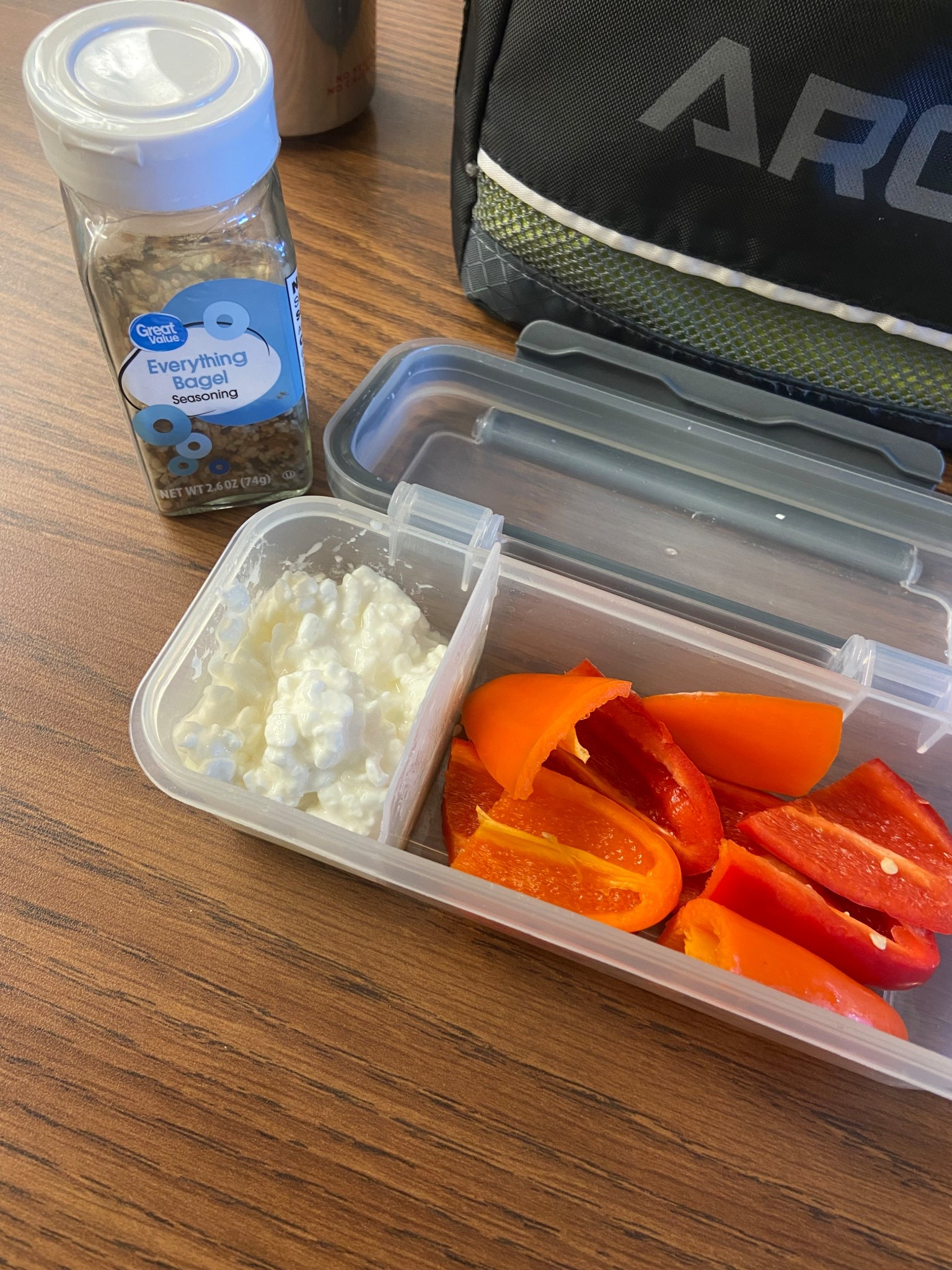 One of my go-to protein and veggie snacks in my lunch: cottage cheese, cucumber or pepper, and bagel seasoning. 


#lunch #recipes #teacher #highprotein 

#LTKdayinmylife #LTKfoodie