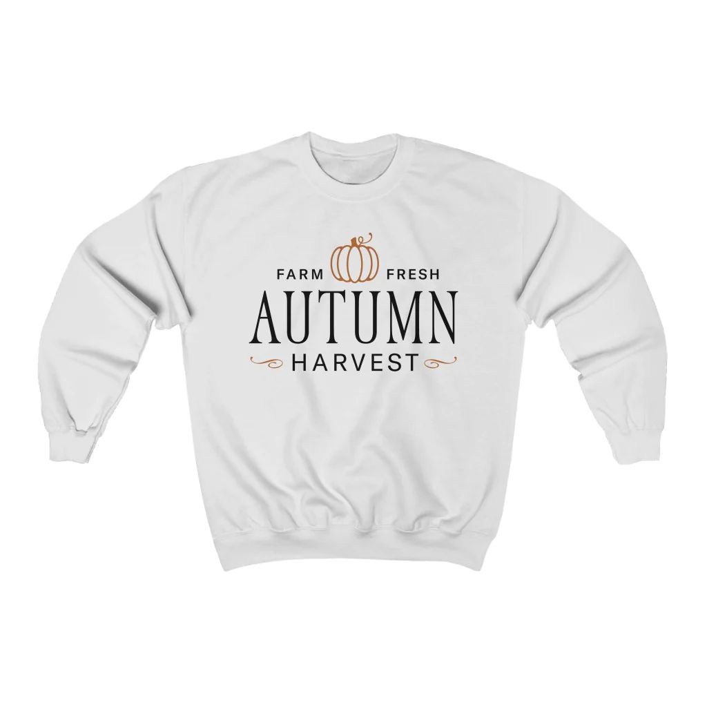 Farm Fresh Autumn Harvest Unisex Sweatshirt | Always Stylish Mama