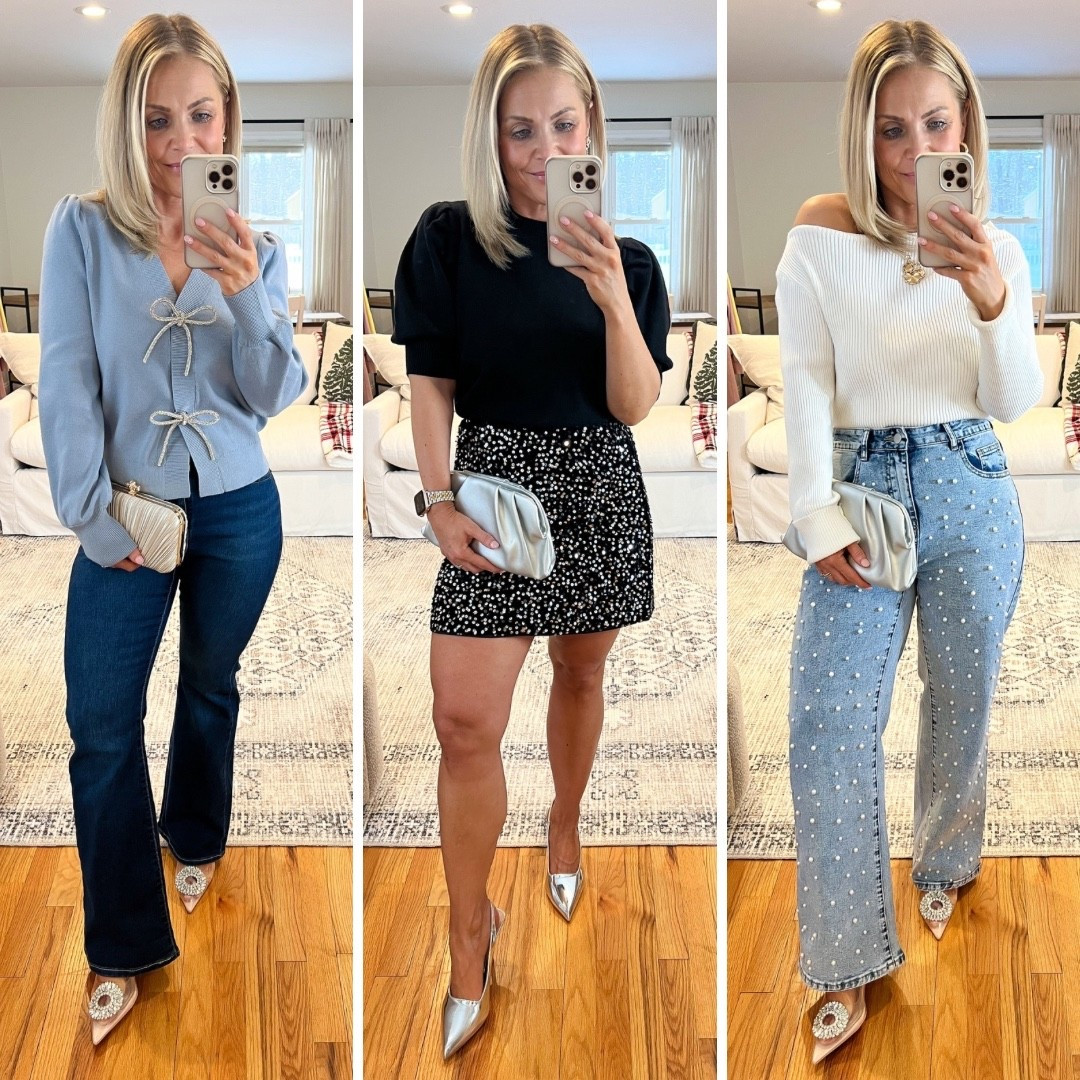 Amazon NYE Outfit Ideas!🎉
No matter if you are staying home, going to dinner or partying all night there is an outfit for everyone! 


NYE outfits, NYE outfit ideas, New Year’s Eve outfits, amazon outfits, sequin skirt, petite fashion, midsize fashion, holiday outfits, Amazon fashion, Amazon finds, dressy NYE outfit, casual NYE outfit

#LTKPetite #LTKHoliday #LTKMidsize