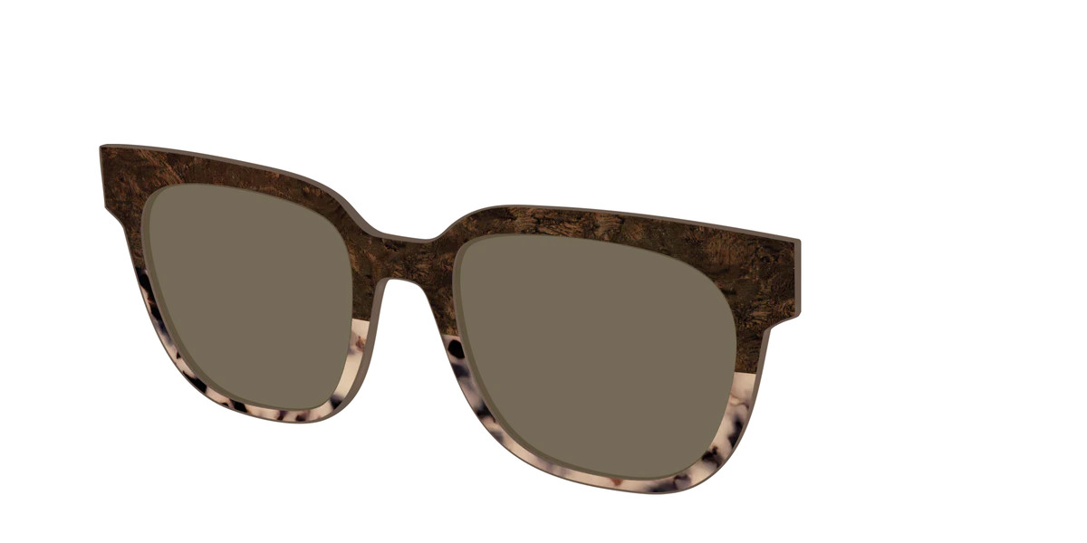 Dark Oak Tortoise Split Sun Top - Murphy Frame | Pair Eyewear