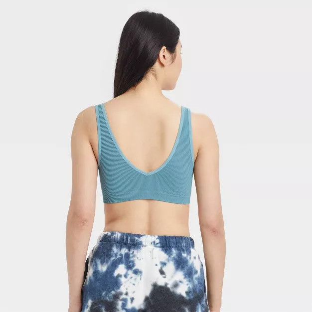 Women's Reversible Ribbed Bralette - Colsie™ | Target
