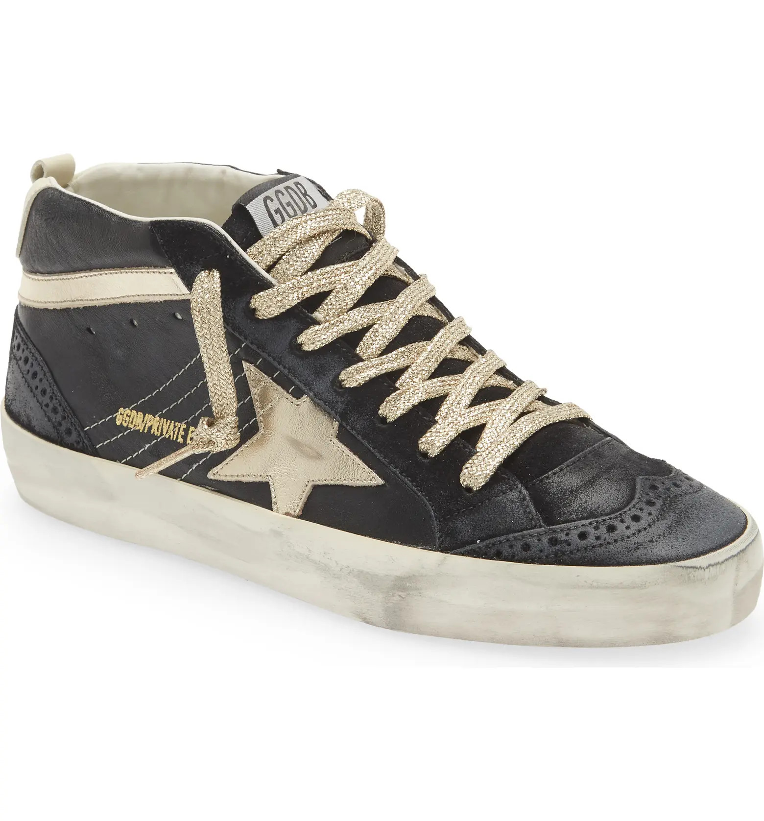 Golden Goose Mid Star Glitter Sneaker | Nordstrom | Nordstrom
