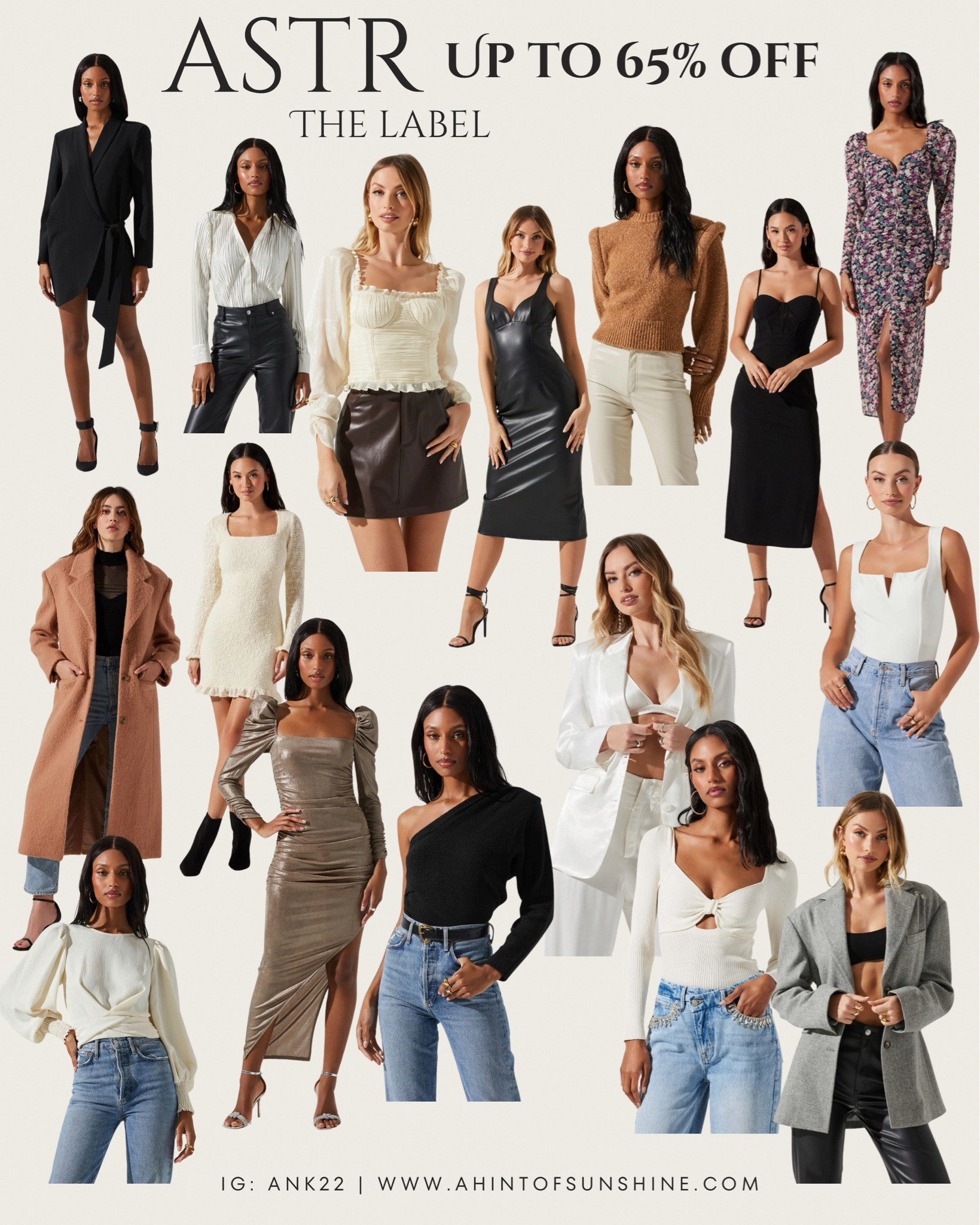 Shop the ASTR THE LABEL sale for up to 65% off timeless looks! I know we are in spring prep mode but don’t sleep on end of season sales! 🖤✌🏼

#LTKU #LTKover40 #LTKSeasonal