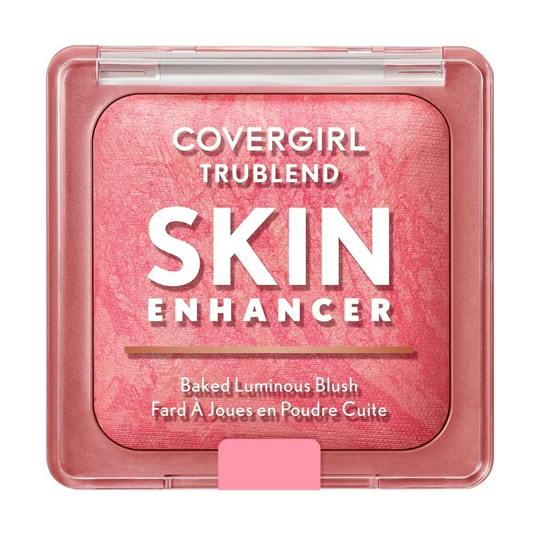 COVERGIRL TruBlend Skin Enhancer Baked Luminous Blush, 400 Please Please Pink, 0.28oz | Walmart (US)