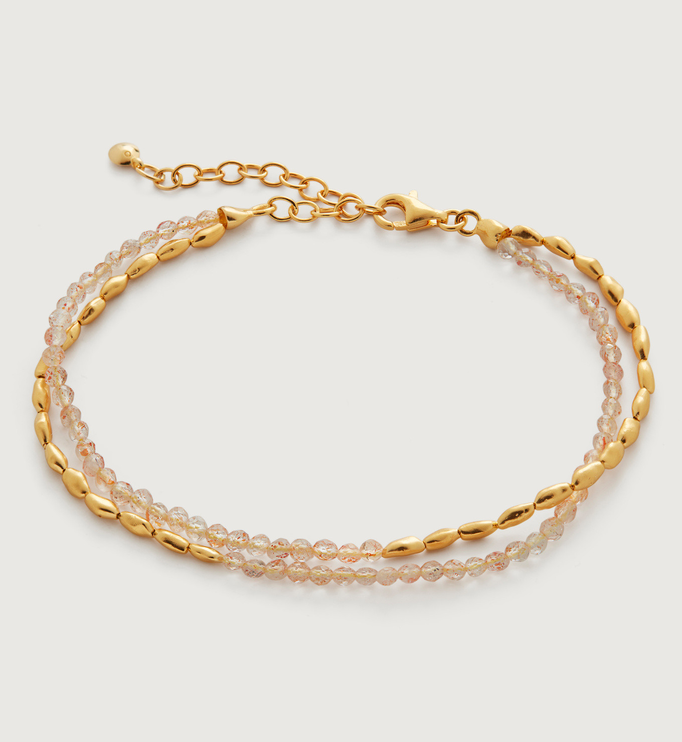 Mini Nugget Gemstone Beaded Bracelet | Monica Vinader (Global)