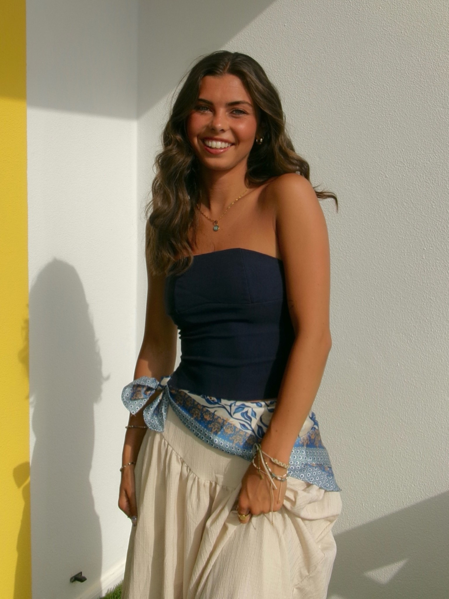 skirt: Xs

(the top isn’t the exact one bcs I cut straps off an old shirt)
