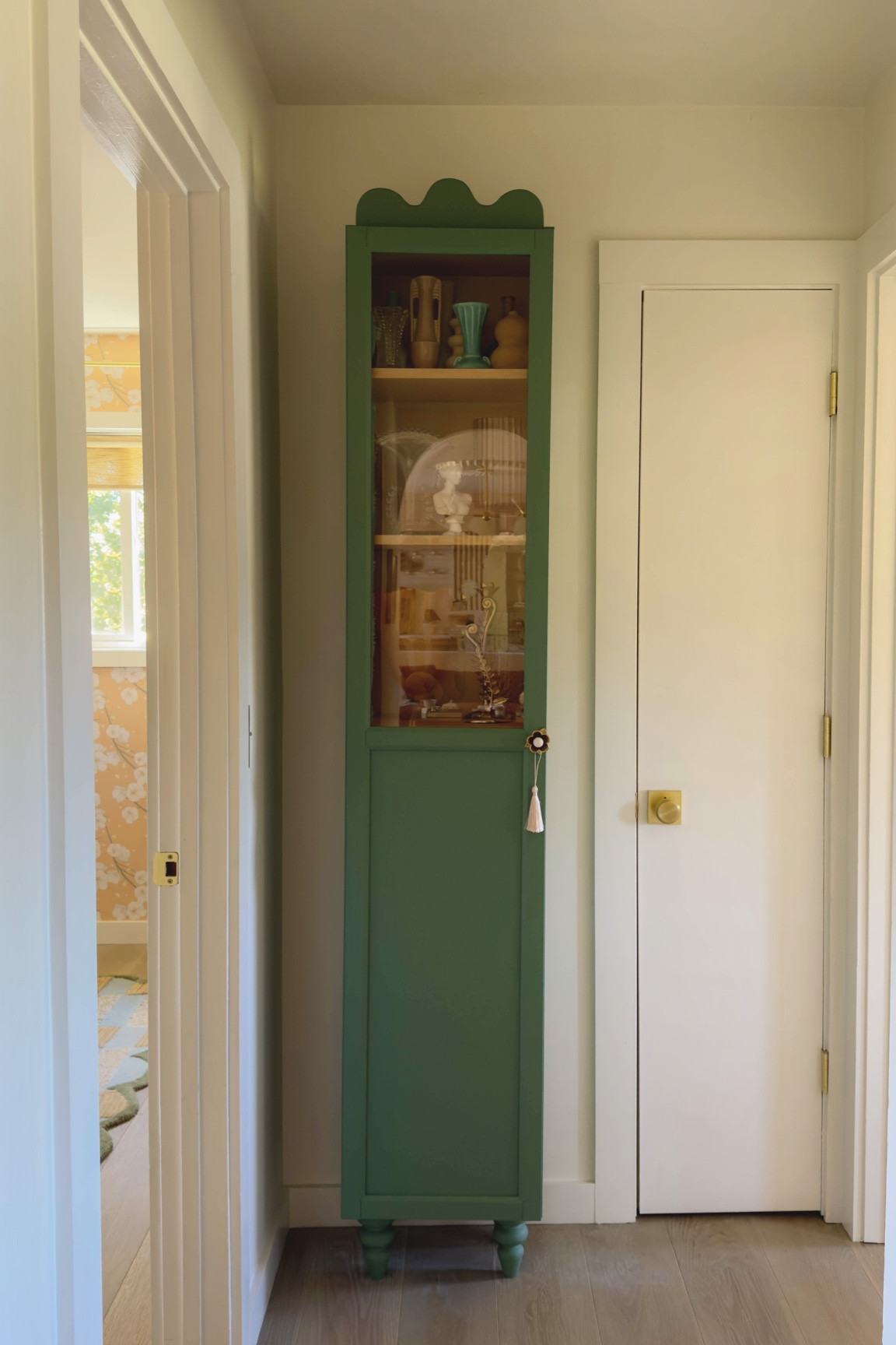 Here’s what I used to create this storage cabinet in addition to the Billy Bookcase & Oxberg Door! The paint color is Sherwin-Williams Gallery Green. #ikeahack 

#LTKHome