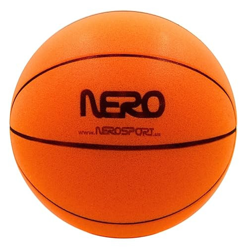 NERO SPORT Ninja Silent Basketball- Soft Foam Indoor Basketball Size 3 (7 inches) | Soundless for Quiet Dribbling and Indoor Training (Ball in Bag) | Amazon (US)