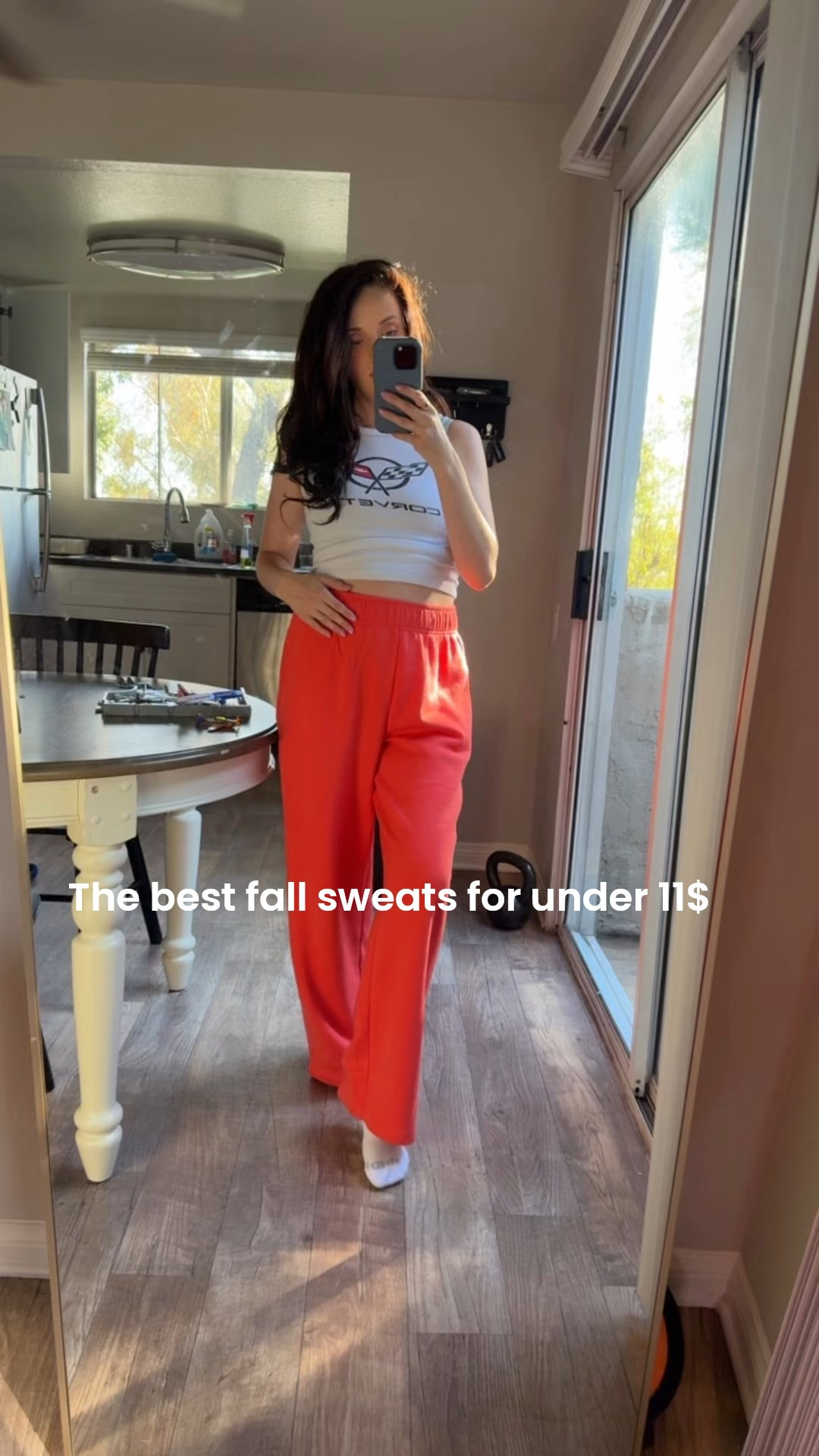 Perfect fall sweats! Not too thick and super soft. Perfect for lounging or chasing kids #fallootd #sweatpants #autumnstyle #comfy 

#LTKautumn #LTKSeasonal #LTKSaleAlert