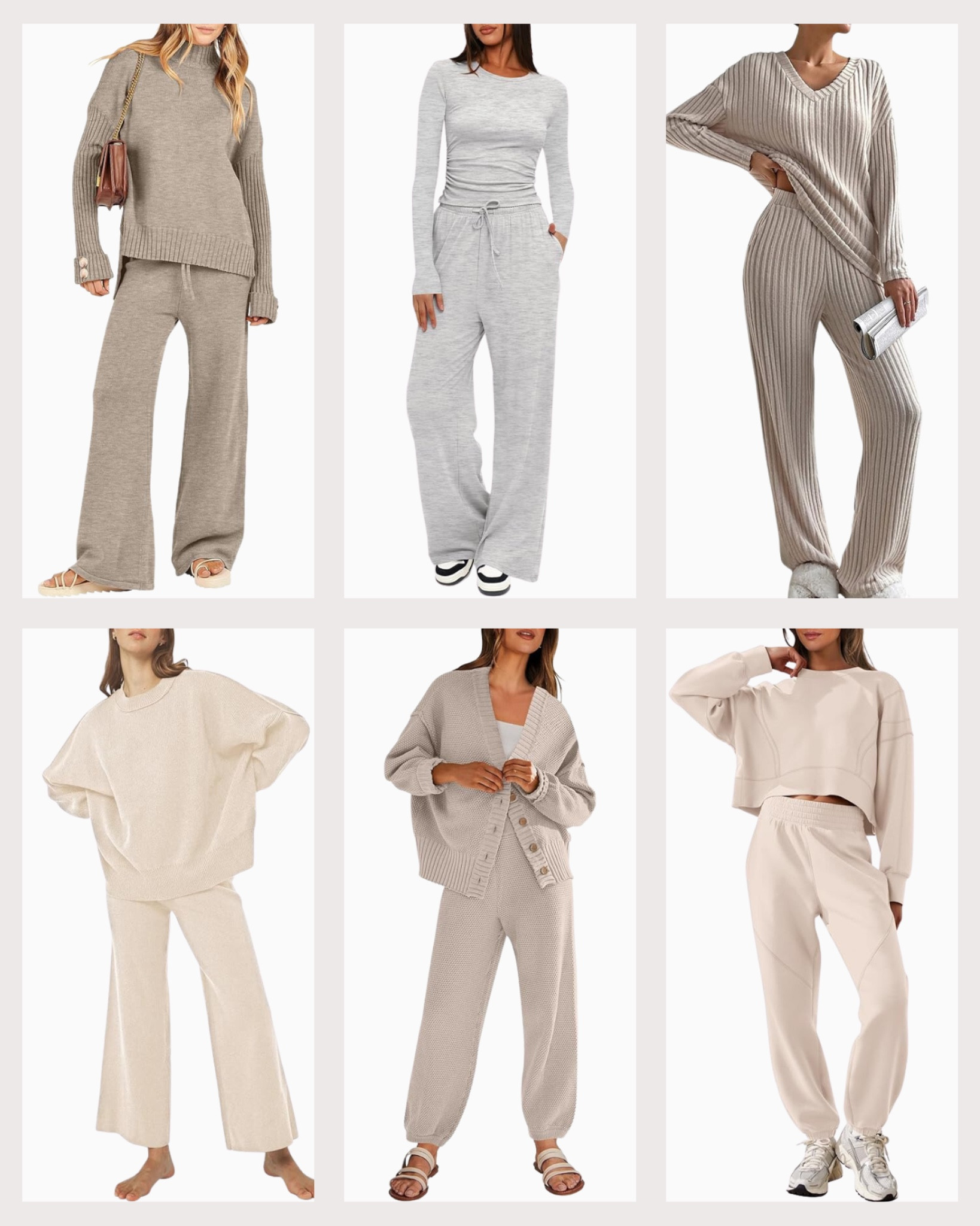 Find your favorite matching sets that you'll absolutely love!
wardrobe essentials, effortless style, cozy chic, loungwear, cozy look, affordble finds, airport outfit idea, top picks, best sellers

#LTKSeasonal #LTKStyleTip #LTKU